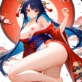 Arte ilustración increíble de Hentai Cosplay Anime Opening Seinen Anime Reviews generado por IA