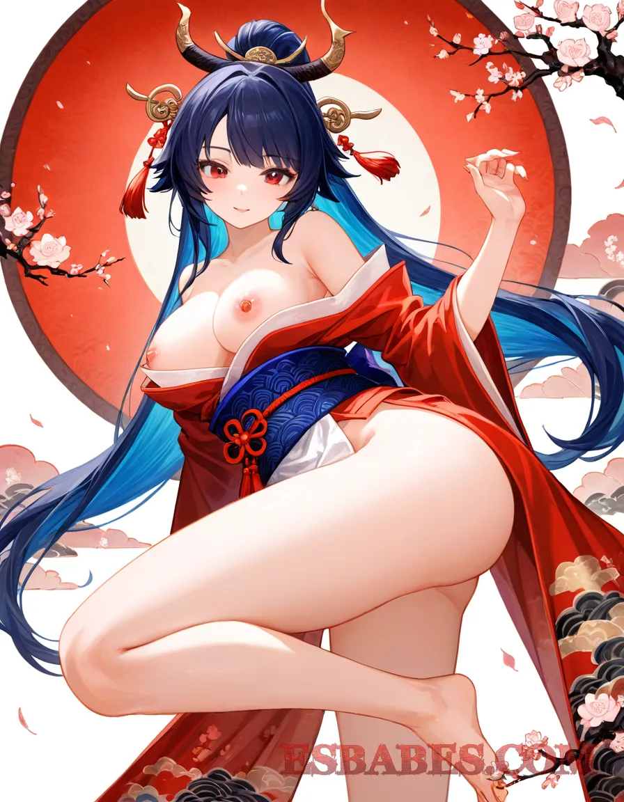 Arte ilustración increíble de Hentai Cosplay Anime Opening Seinen Anime Reviews generado por IA