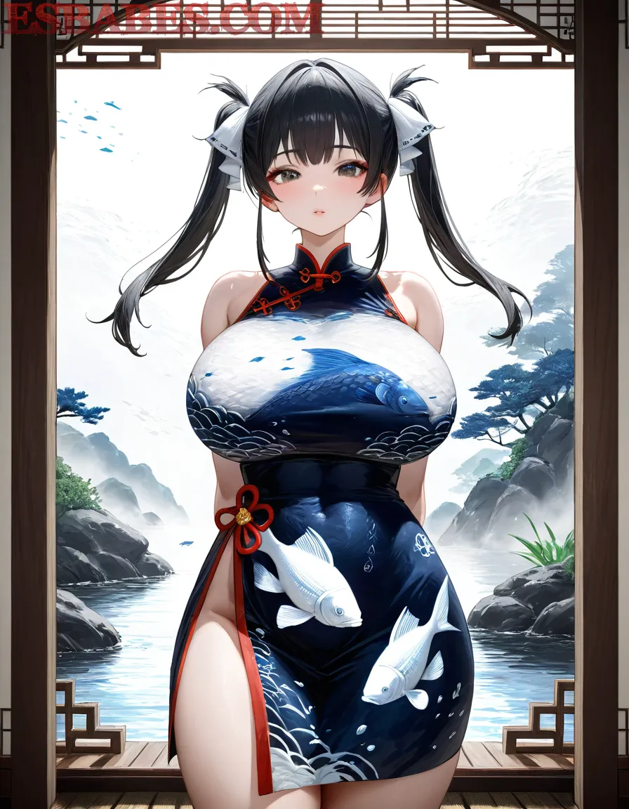 Arte ilustración increíble de Hentai Dragon Ball Samurai Champloo Anime Music Shoujo Ai generado por IA