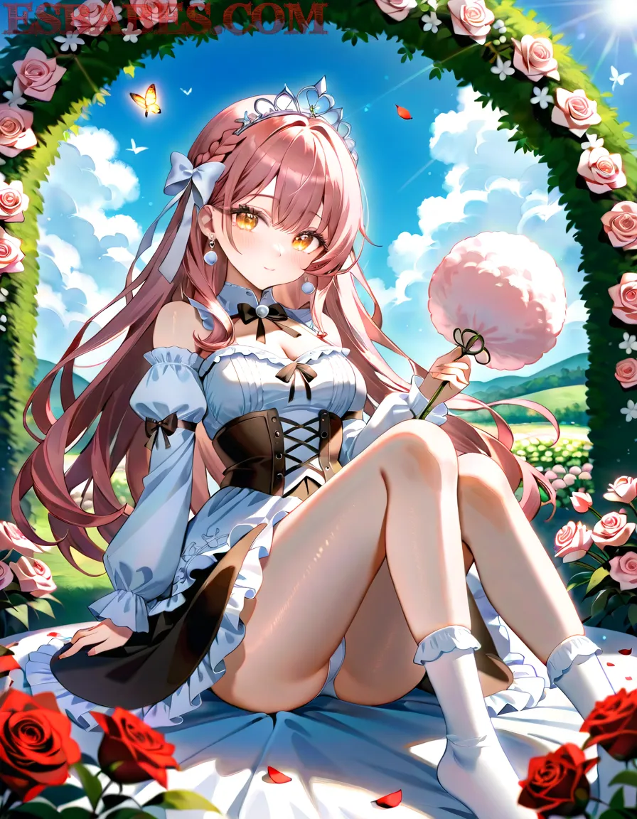 Arte ilustración increíble de Hentai My Hero Academia Anime Season Anime Opening Frieren generado por IA