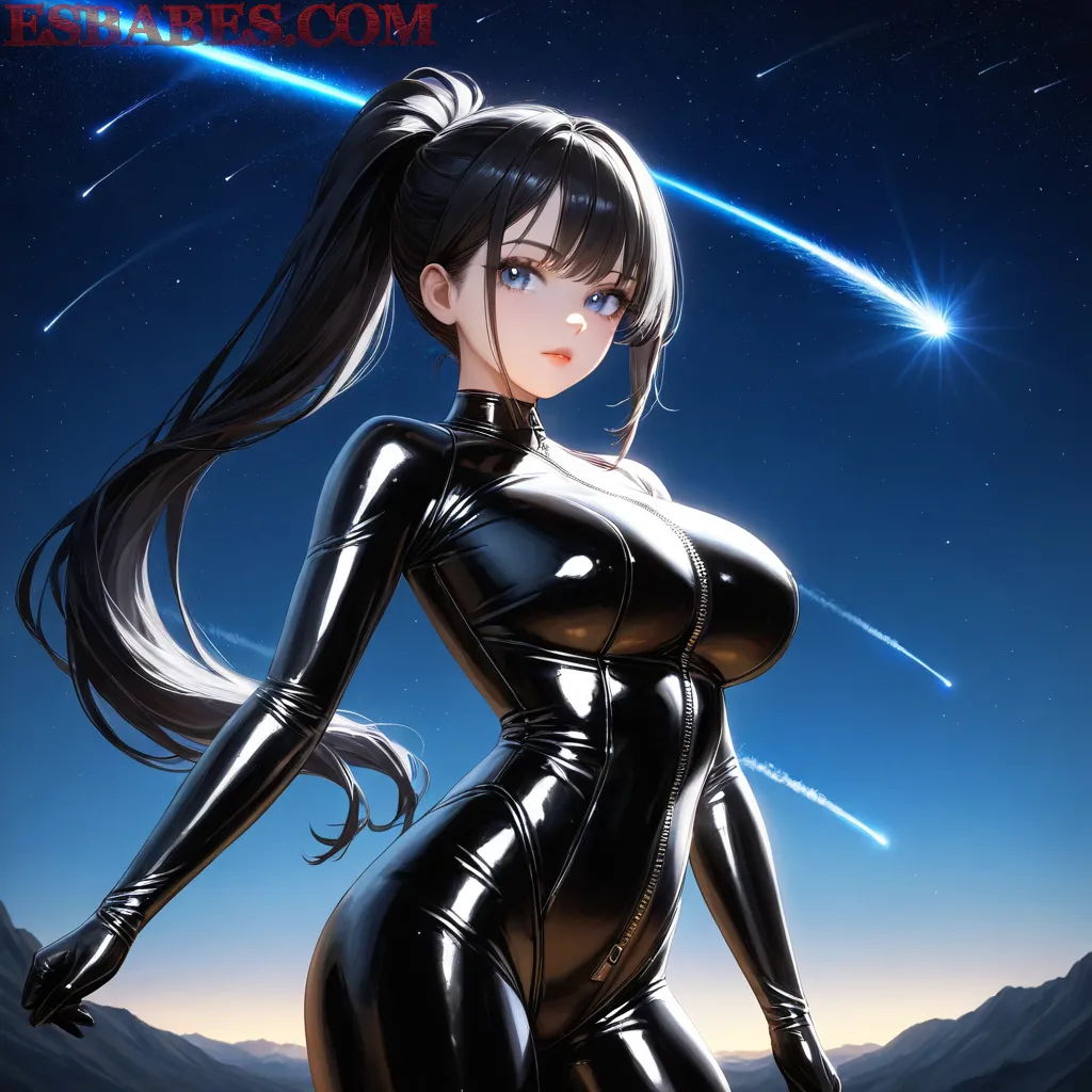 Arte ilustración increíble de Hentai My Hero Academia Oshi No Ko New Anime Anime Series generado por IA