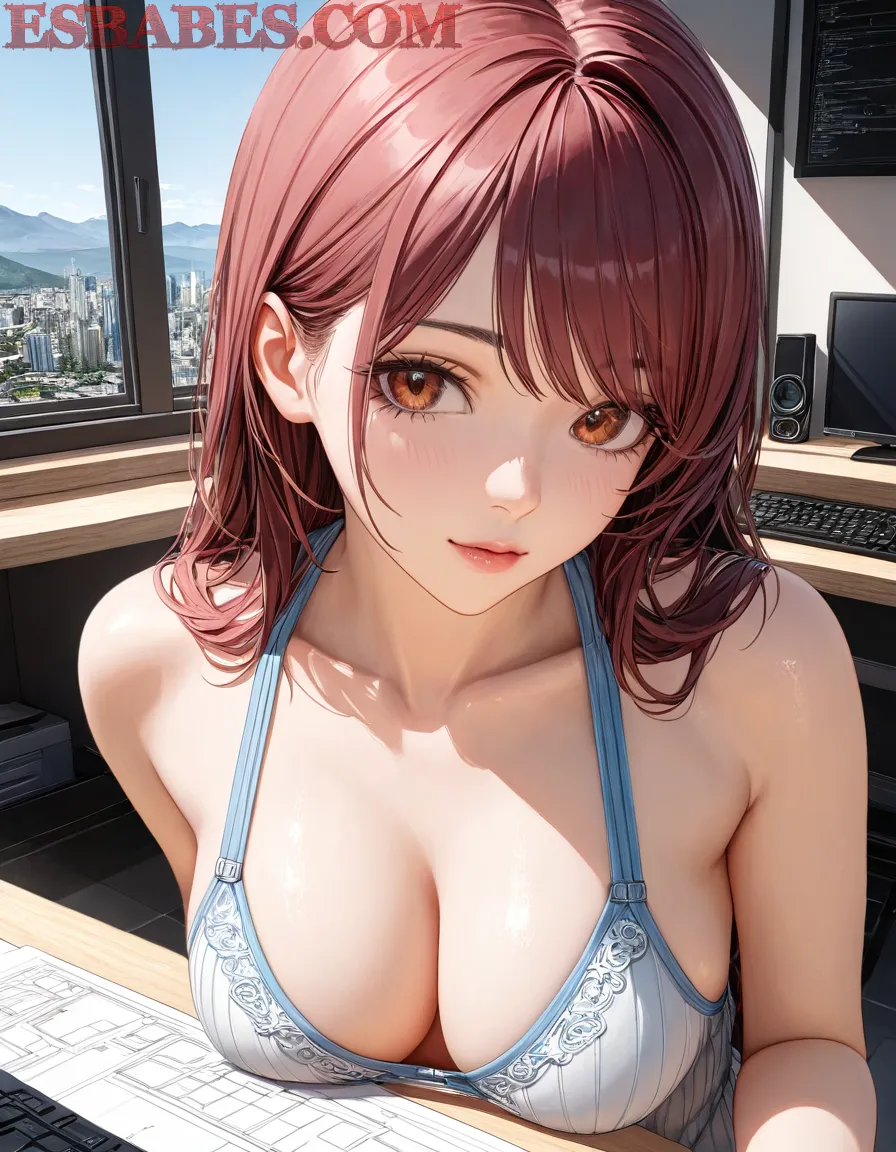 Arte ilustración increíble de Hentai Naruto Hidive Top Anime Bishoujo generado por IA