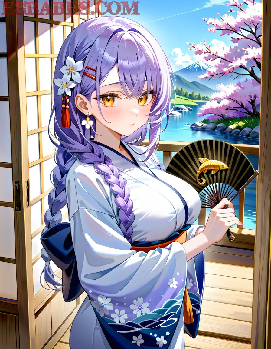 Arte ilustración increíble de Hidive Anime Trailer Eren Yeager Ecchi Bishounen generado por IA