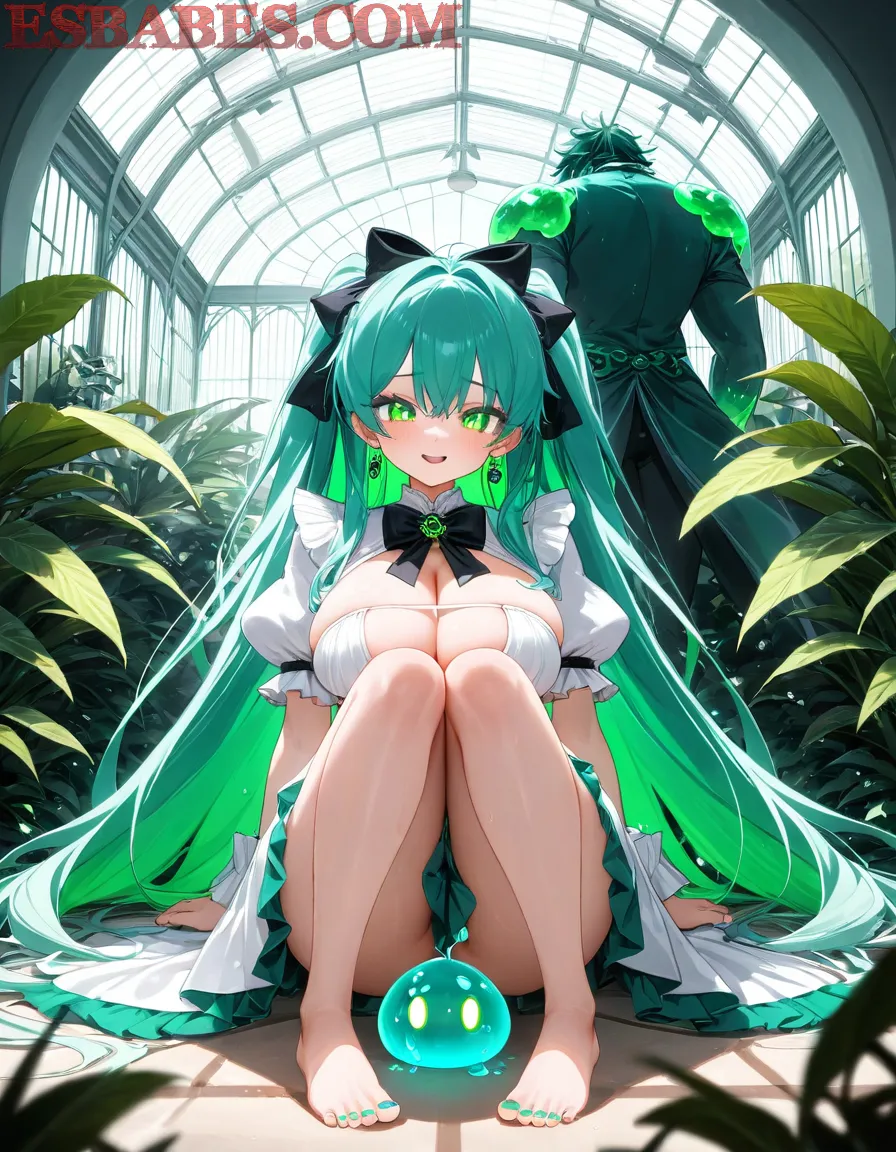 Arte ilustración increíble de Hidive Goku Neon Genesis Evangelion Oppai Catgirl generado por IA