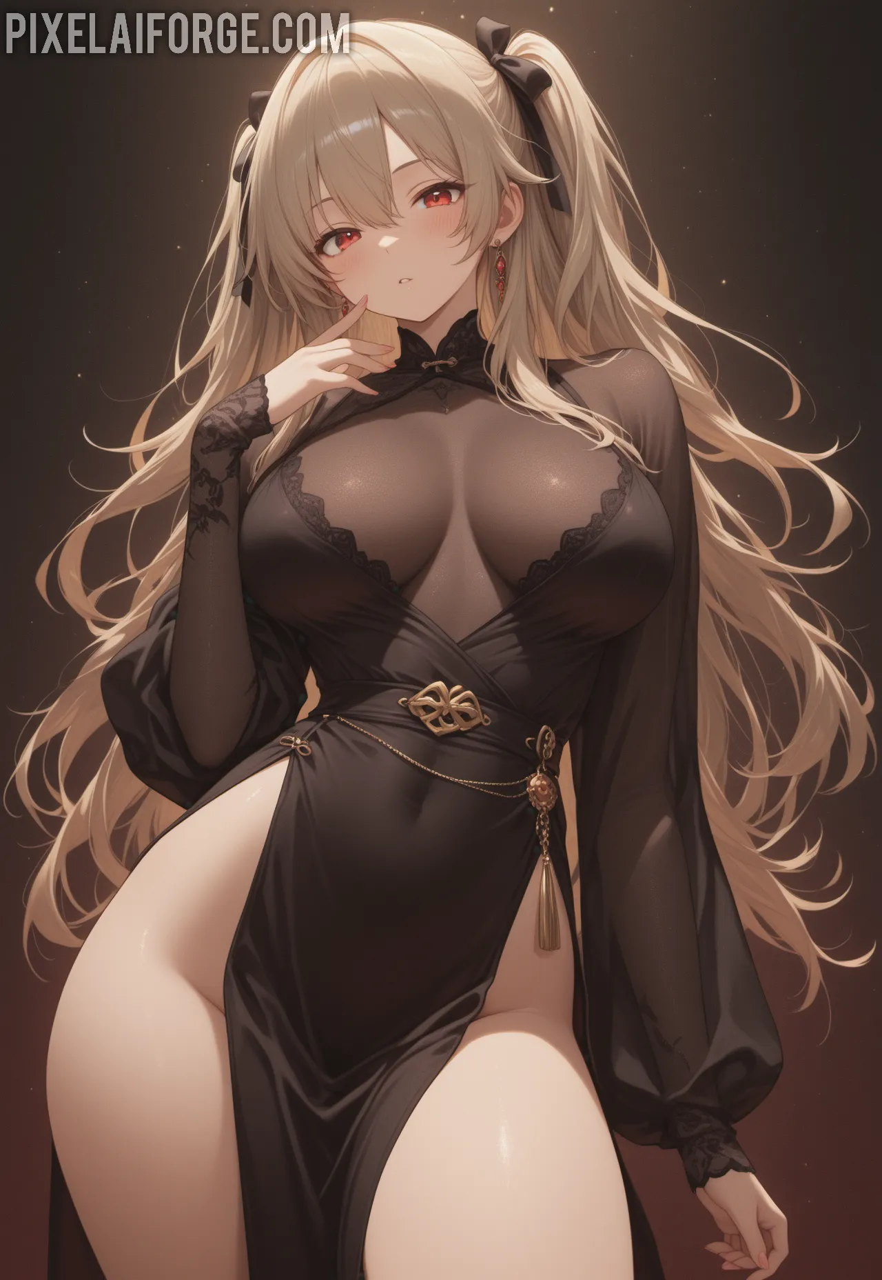 Arte ilustración increíble de Hunter X Hunter Anime Games Cowboy Bebop Blue Box Ero generado por IA