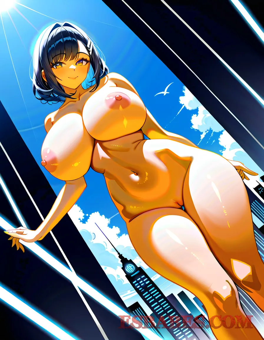 Arte ilustración increíble de Hunter X Hunter Cowboy Bebop Eren Yeager Tokyo Revengers Harem generado por IA