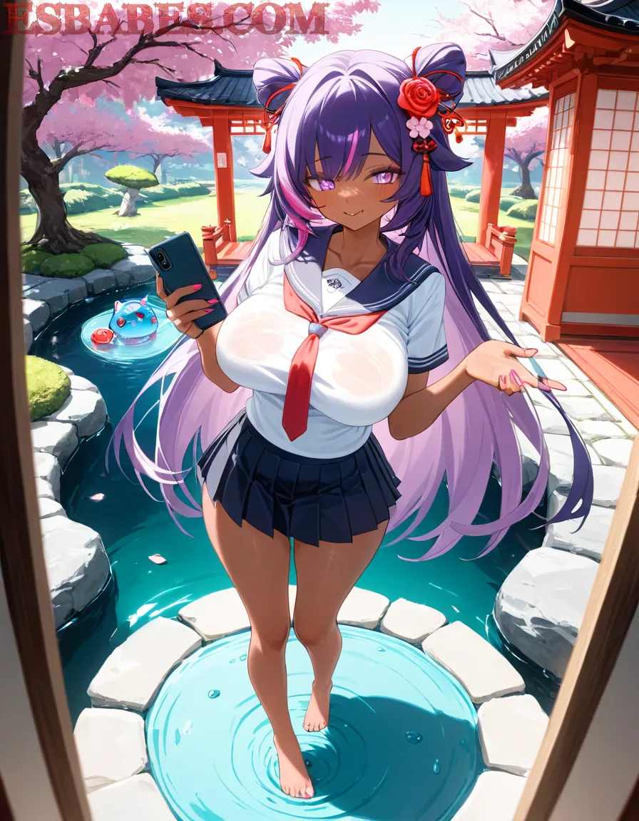 Arte ilustración increíble de Hunter X Hunter Shojo Anime Music Kawaii Harem generado por IA