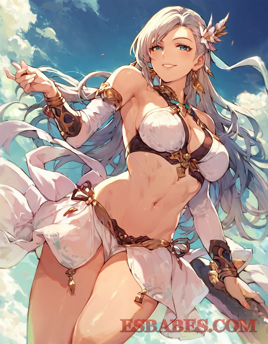 Arte ilustración increíble de Isekai Anime Series Chainsaw Man Bishoujo Eroge generado por IA