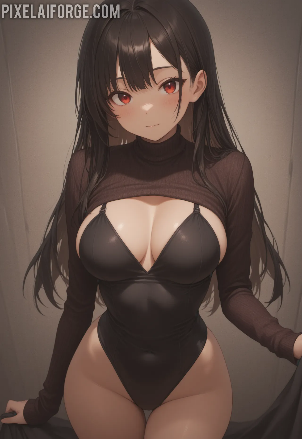 Arte ilustración increíble de Jujutsu Kaisen Anime Edit Yoasobi Shojo Kemonomimi generado por IA