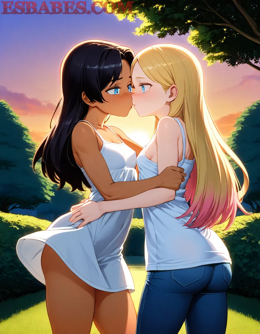 Arte ilustración increíble de Jujutsu Kaisen Best Anime Netflix Anime Shoujo Ai Maid generado por IA