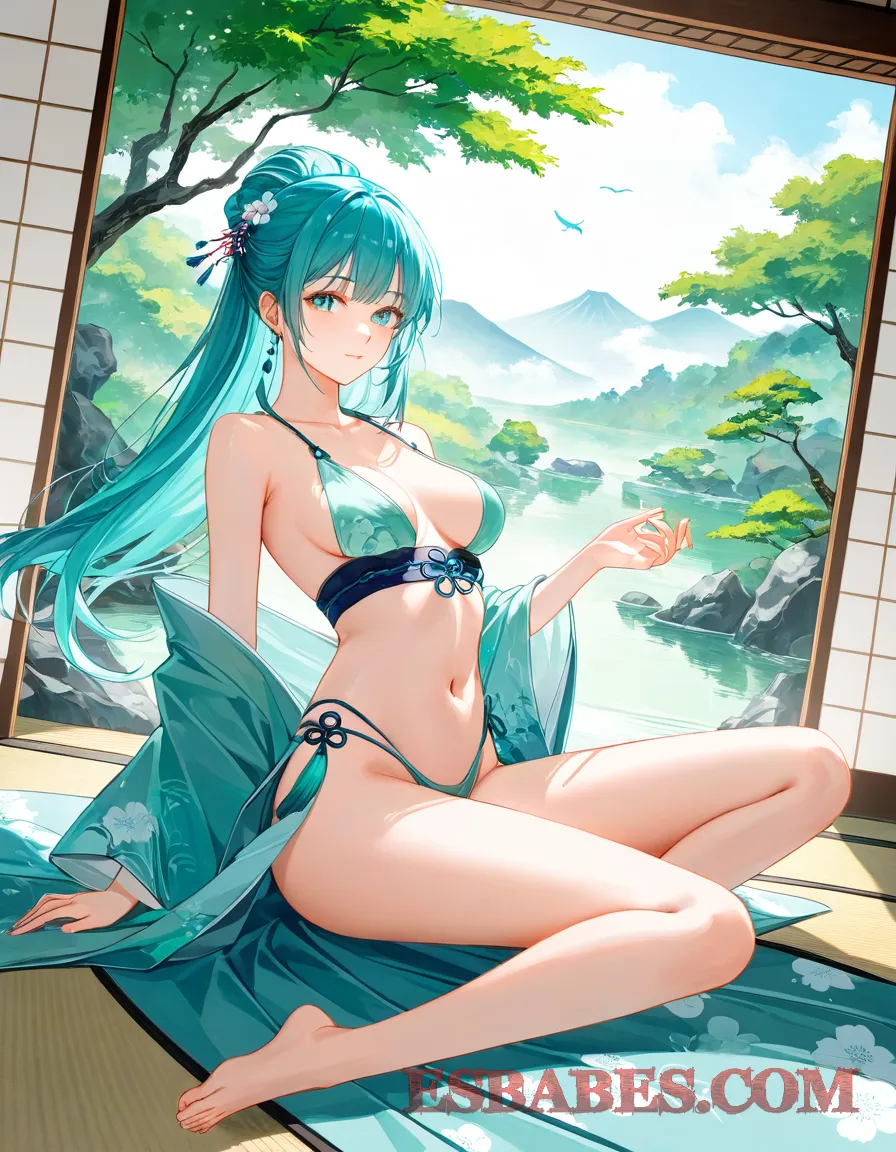 Arte ilustración increíble de Jujutsu Kaisen Cosplay Anime Expo Anime Trailer Shotacon generado por IA