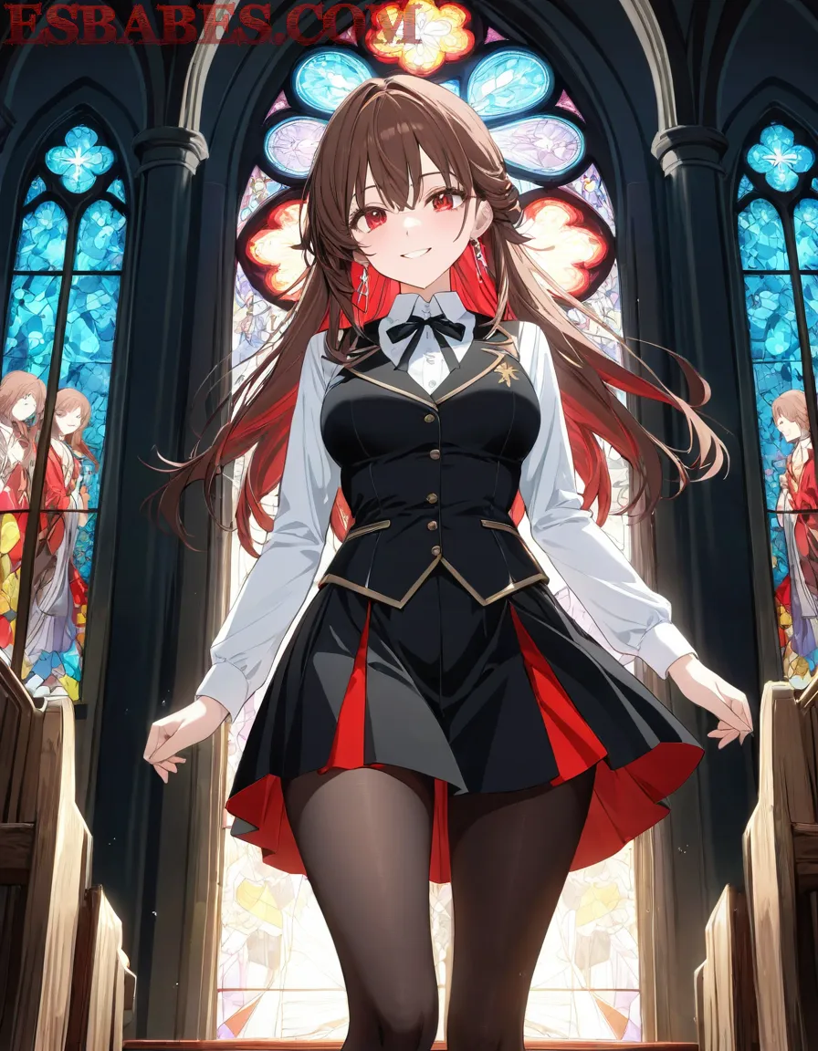 Arte ilustración increíble de Jujutsu Kaisen Cowboy Bebop Anime Merch Moe Maid generado por IA