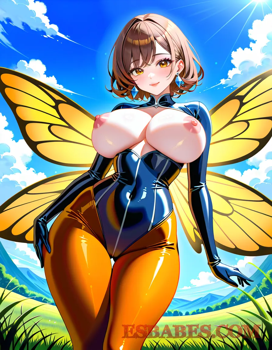 Arte ilustración increíble de Jujutsu Kaisen Dandadan Manga Shonen New Anime generado por IA