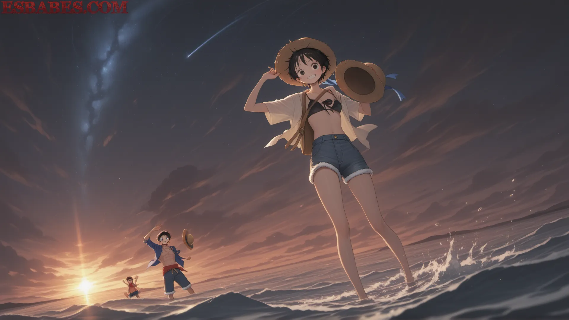 Arte ilustración increíble de Jujutsu Kaisen Fullmetal Alchemist Hidive Anime Music Ecchi generado por IA