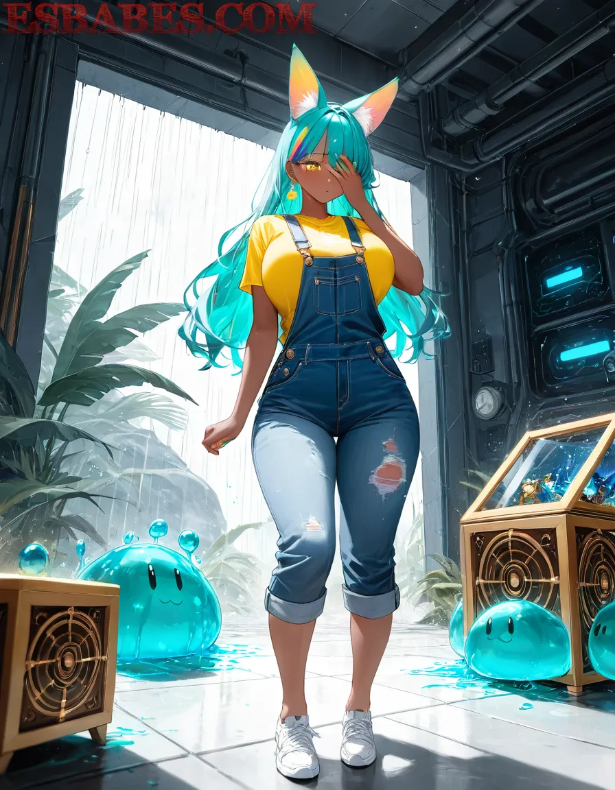 Arte ilustración increíble de Jujutsu Kaisen Hunter X Hunter Anime Opening Haikyuu Harem generado por IA