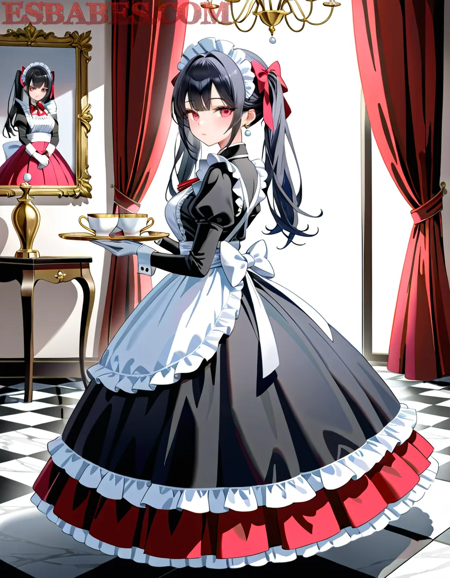 Arte ilustración increíble de Jujutsu Kaisen Samurai Champloo Eren Yeager Death Note Maid generado por IA