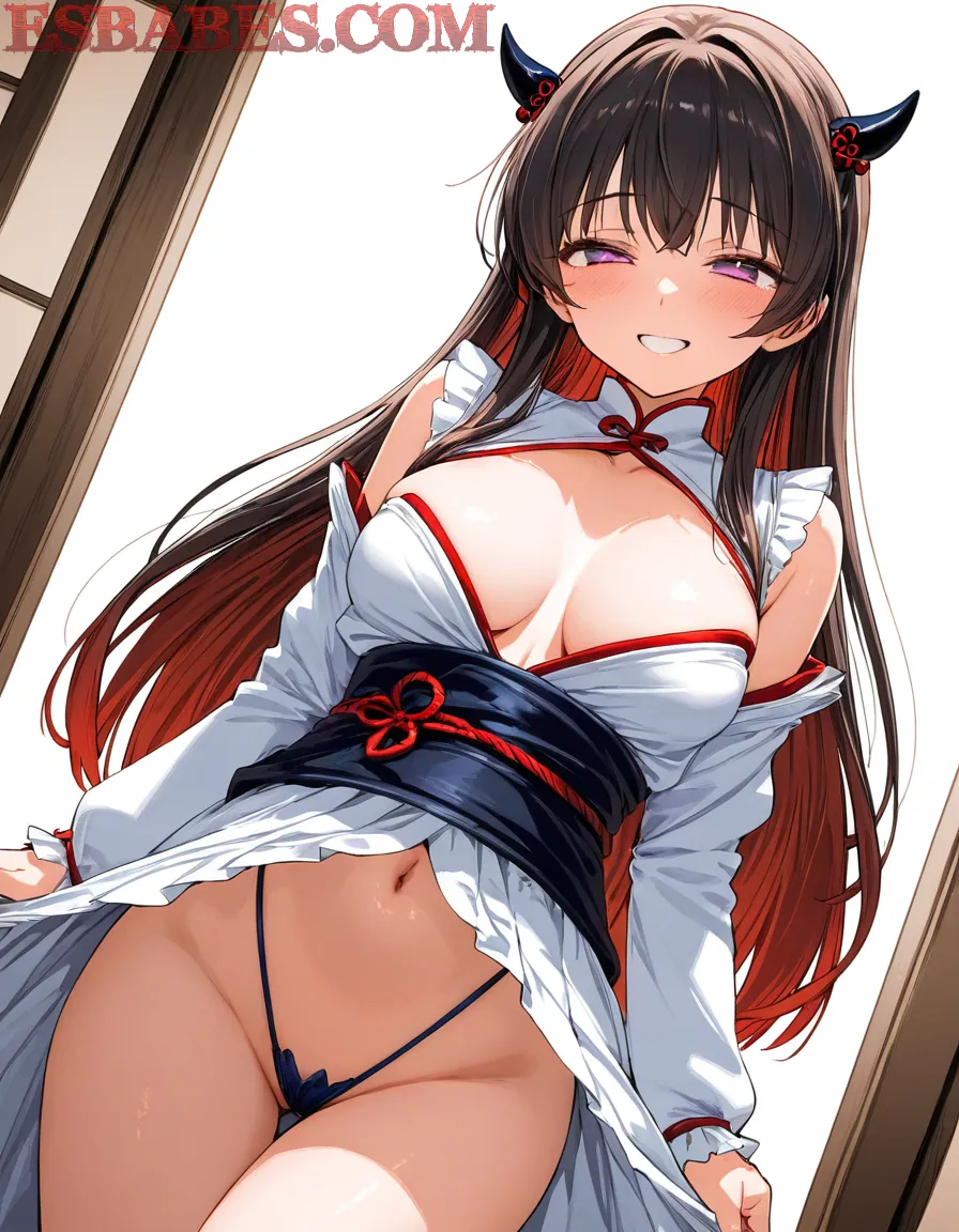 Arte ilustración increíble de Jujutsu Kaisen Spy X Family Yoasobi Anime News Maid generado por IA