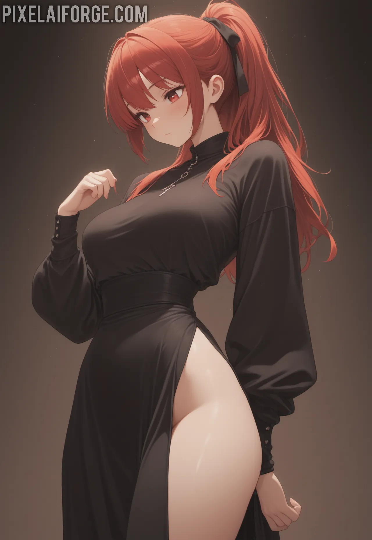 Arte ilustración increíble de Kaiju No 8 Anime 2025 Anime Series Amv Yandere generado por IA