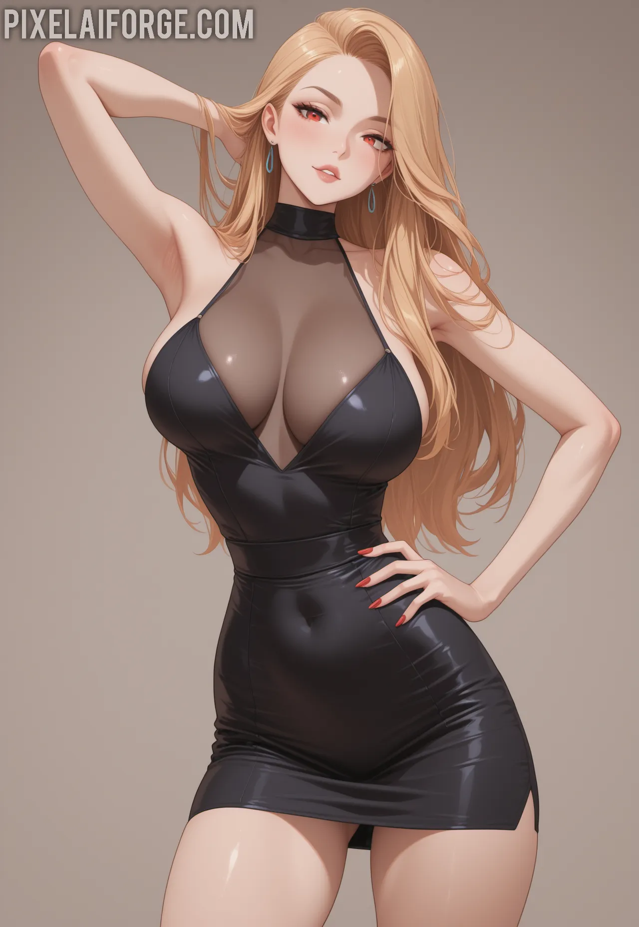 Arte ilustración increíble de Kaiju No 8 Anime 2025 Funimation Bishoujo Senpai generado por IA