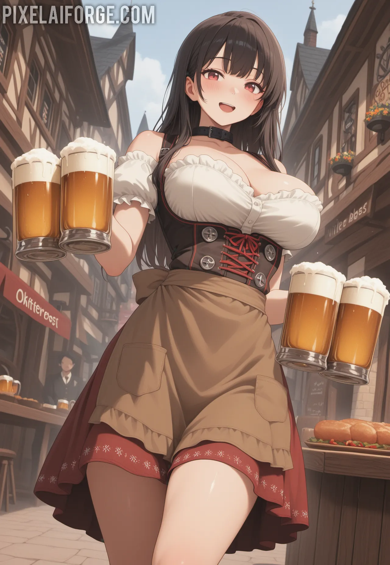 Arte ilustración increíble de Kaiju No 8 Anime Dubbed Steins Gate Shotacon Tentacle generado por IA