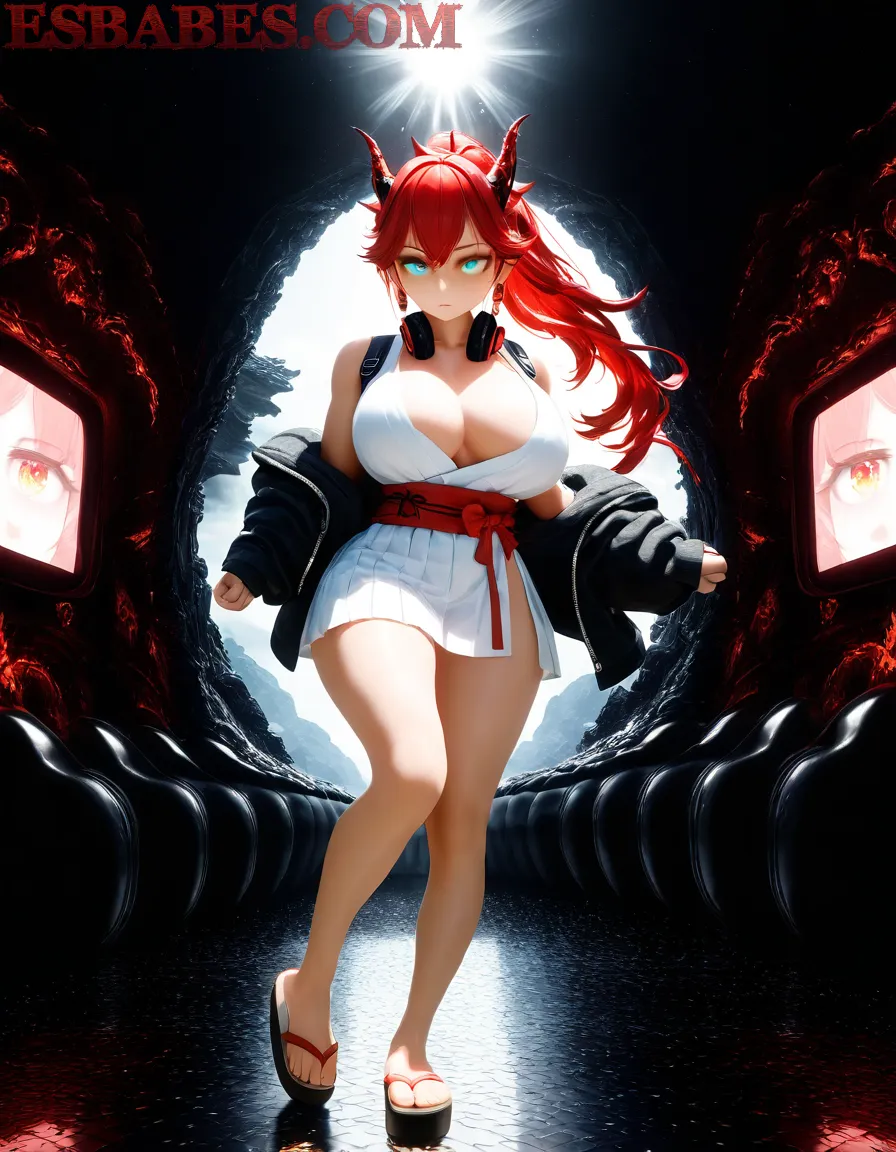 Arte ilustración increíble de Kaiju No 8 Cowboy Bebop Anime Expo Anime News Bara generado por IA