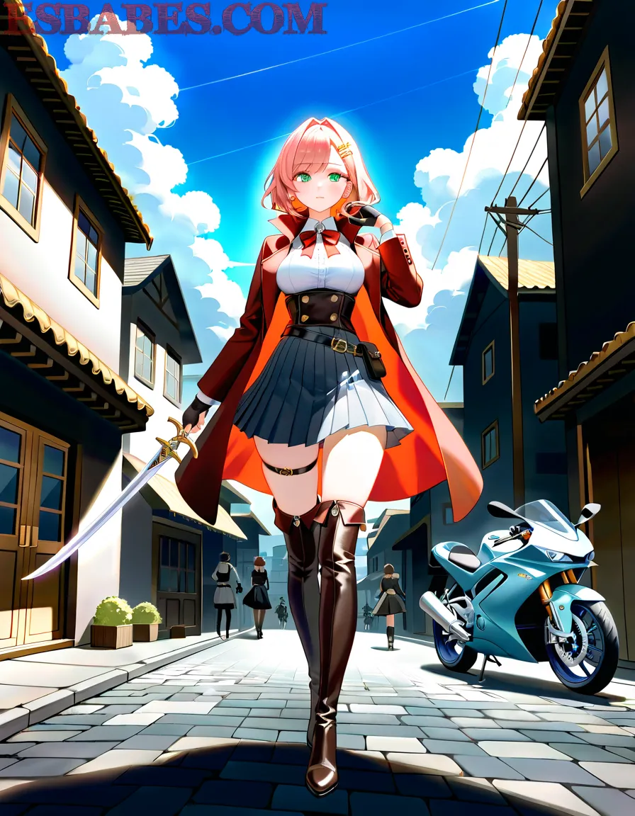 Arte ilustración increíble de Kaiju No 8 Hunter X Hunter Best Anime Eren Yeager Anime Merch generado por IA