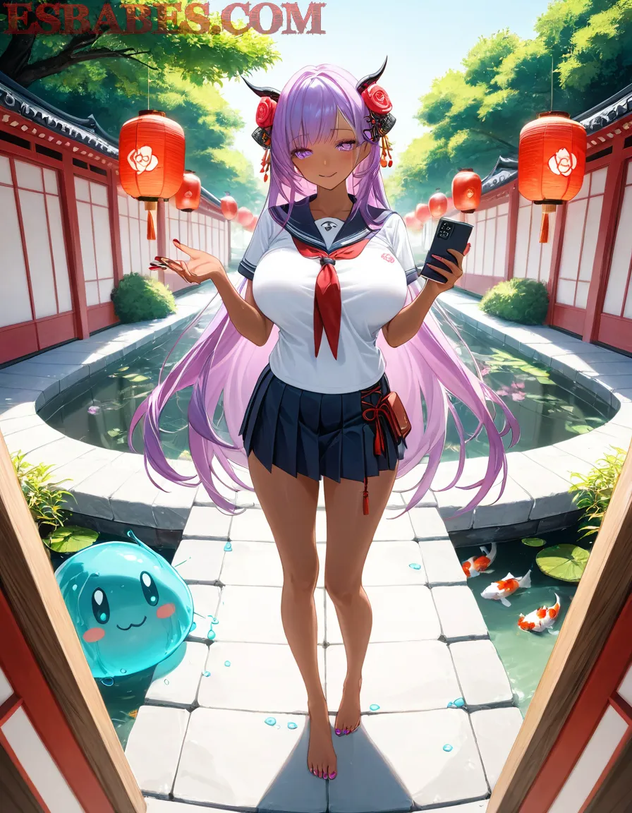 Arte ilustración increíble de Kaiju No 8 Yoasobi Anime 2025 Yaoi Maid generado por IA