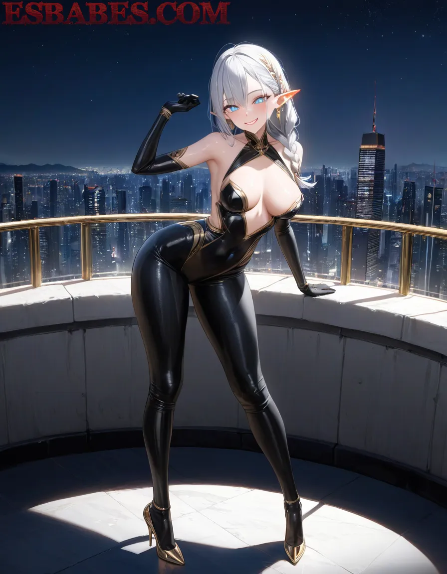 Arte ilustración increíble de Lazarus Isekai Anime Dubbed Catgirl Shoujo Ai generado por IA