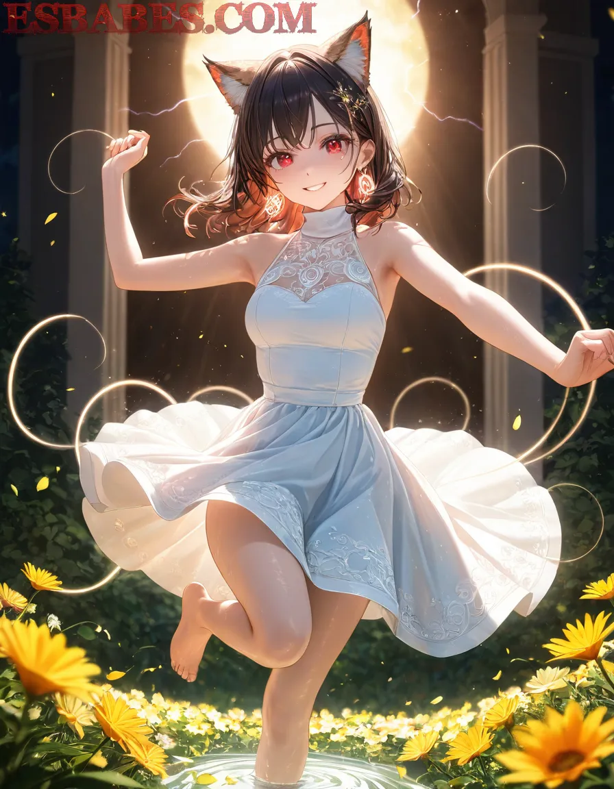 Arte ilustración increíble de Luffy Anime Music Steins Gate Catgirl Shounen Ai generado por IA