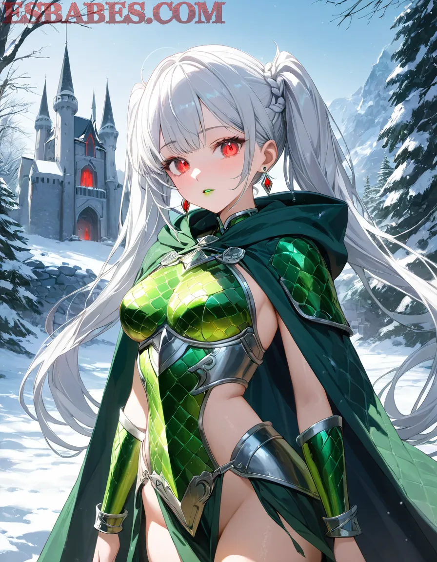 Arte ilustración increíble de Manga Frieren Shojo Steins Gate Yuri generado por IA