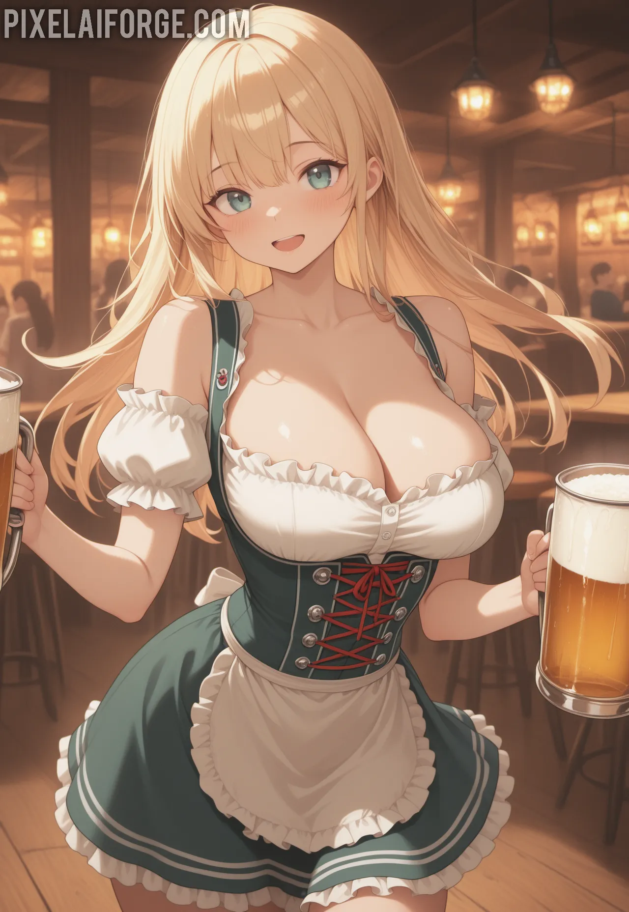 Arte ilustración increíble de Mashle Anime Games Goku Anime Merch Yuri generado por IA