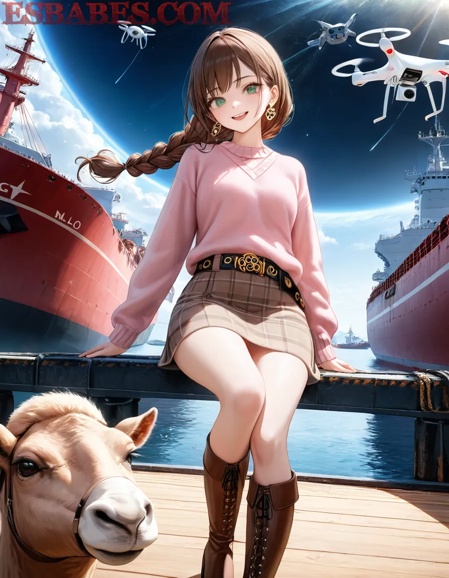 Arte ilustración increíble de Mashle Anime Trailer Eroge Shounen Ai Lolicon generado por IA