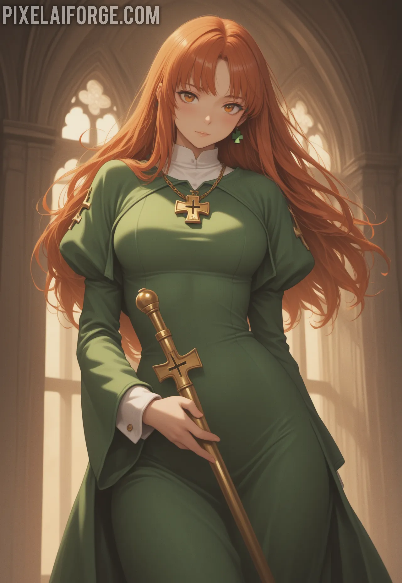 Arte ilustración increíble de Mashle Attack On Titan Hunter X Hunter Anime Trailer Netorare generado por IA