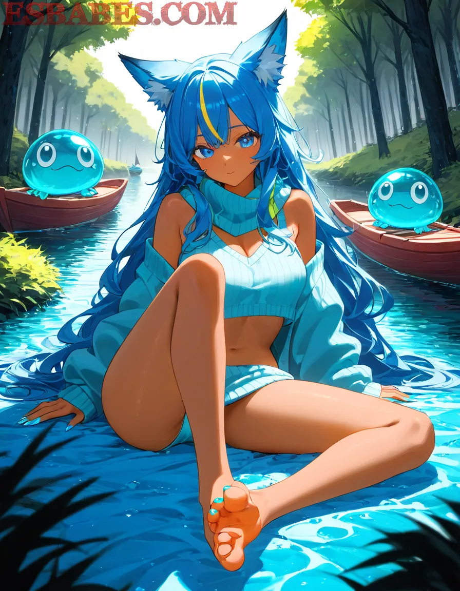 Arte ilustración increíble de Mashle Attack On Titan Isekai Bara Tsundere generado por IA