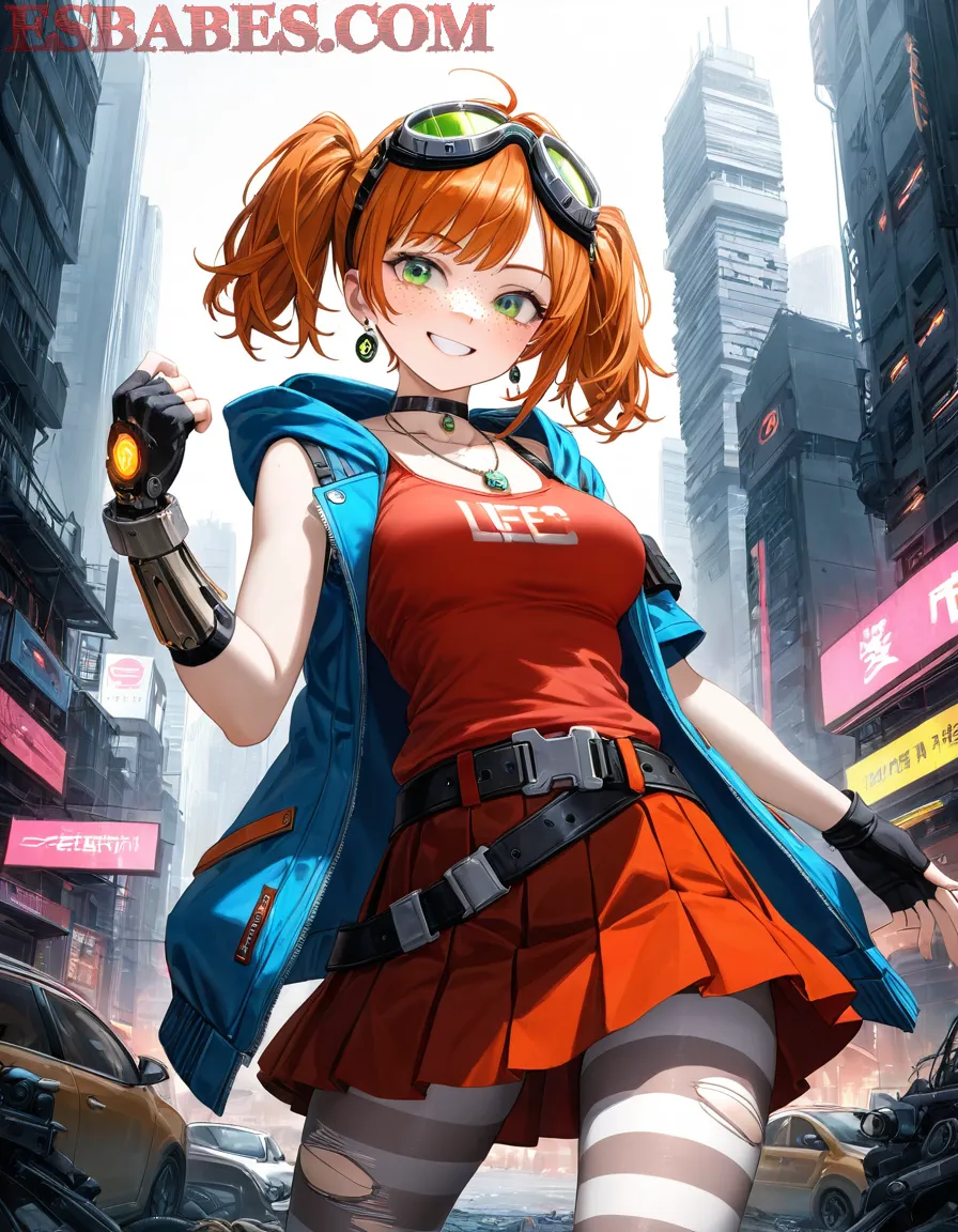 Arte ilustración increíble de Mashle Blue Box Fan Service Reverse Harem Maid generado por IA