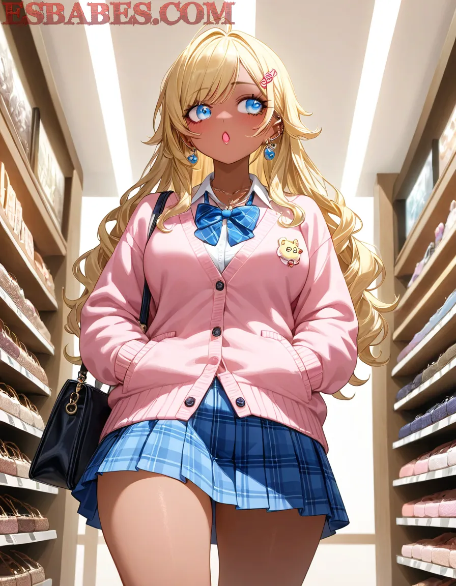 Arte ilustración increíble de Mashle Cosplay Top Anime Bara Maid generado por IA