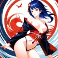 Arte ilustración increíble de Mashle Hentai Cowboy Bebop Anime Streaming Bara generado por IA