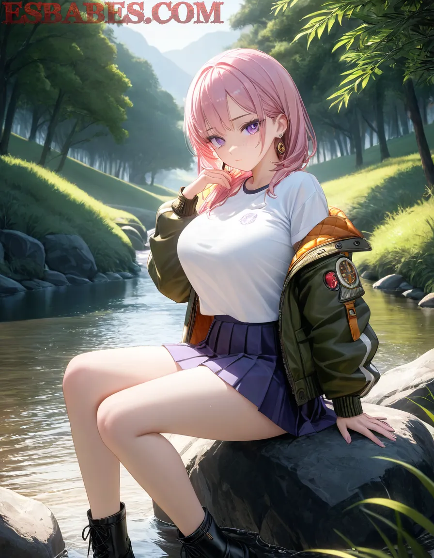 Arte ilustración increíble de Mashle Kaiju No 8 Demon Slayer Gojo Satoru Neon Genesis Evangelion generado por IA