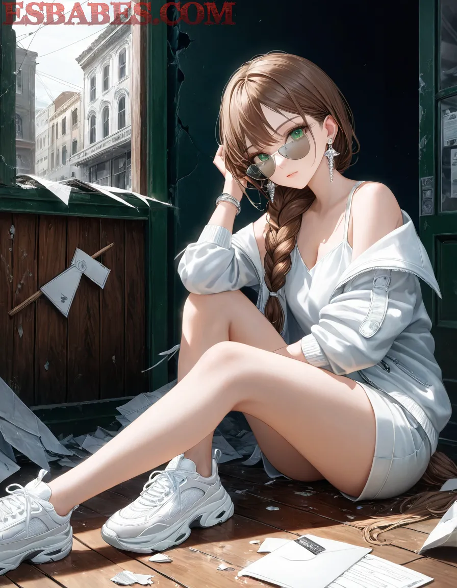 Arte ilustración increíble de Mashle Lazarus Eroge Harem Maid generado por IA