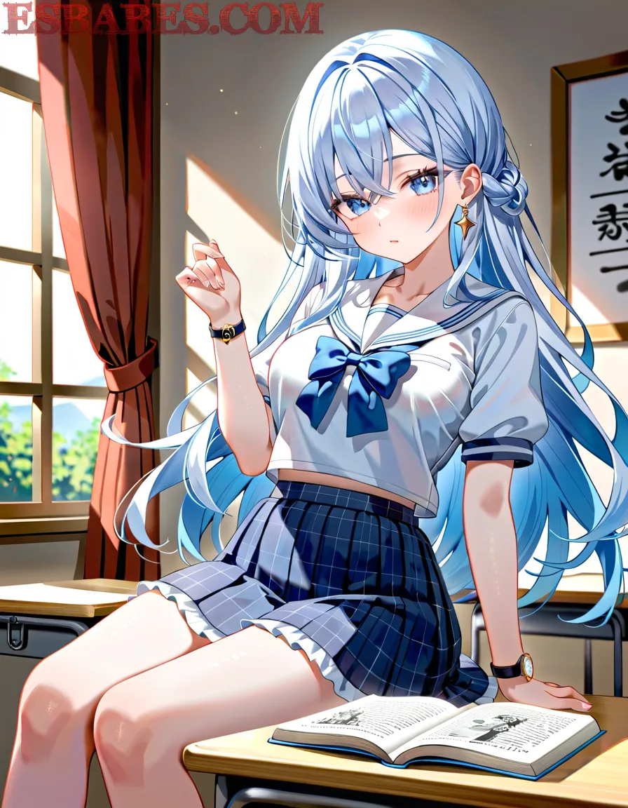 Arte ilustración increíble de Mashle Manga Anime Music Anime Merch Lolicon generado por IA