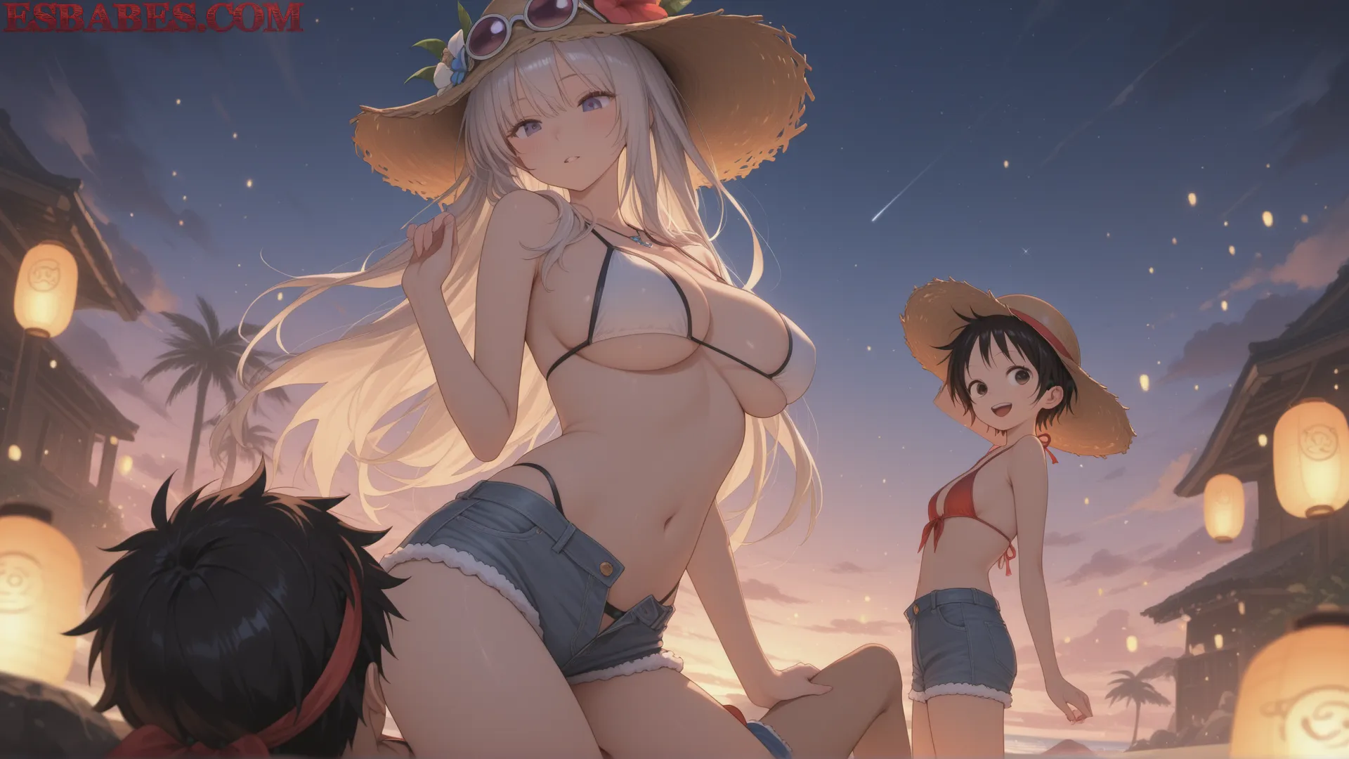 Arte ilustración increíble de Mashle Shonen Goku Eren Yeager Anime Reviews generado por IA