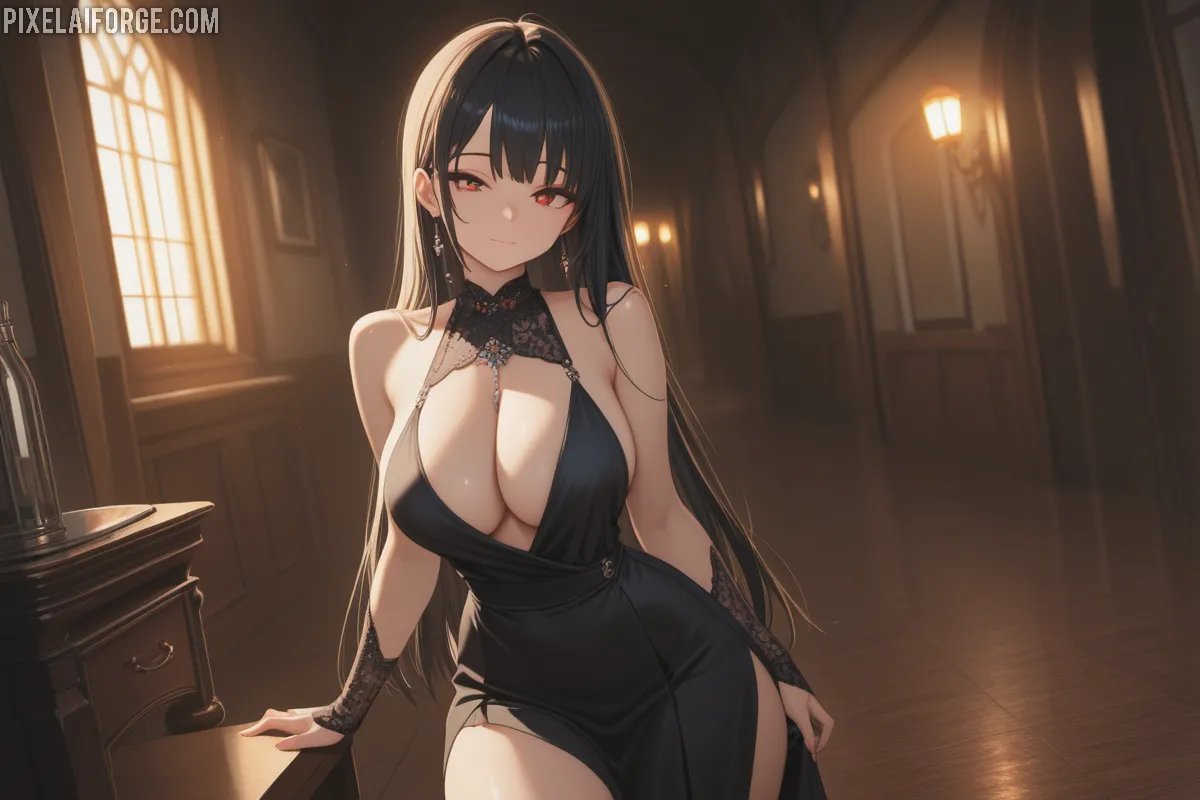 Arte ilustración increíble de My Hero Academia Anime Expo Anime 2025 Death Note Harem generado por IA