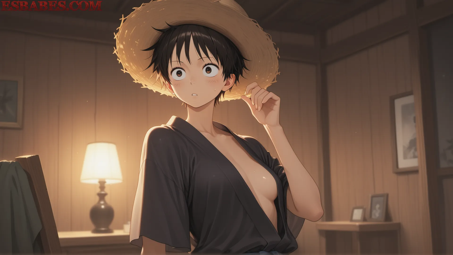 Arte ilustración increíble de My Hero Academia Bleach Oshi No Ko Anime Wallpaper Ecchi generado por IA