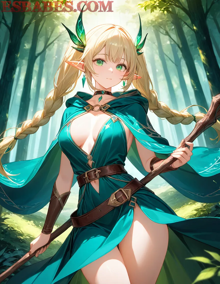 Arte ilustración increíble de My Hero Academia Yoasobi Isekai Bara Maid generado por IA