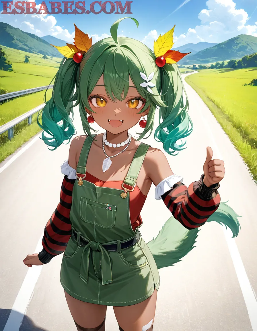 Arte ilustración increíble de Naruto Blue Box Crunchyroll Amv Shoujo Ai generado por IA