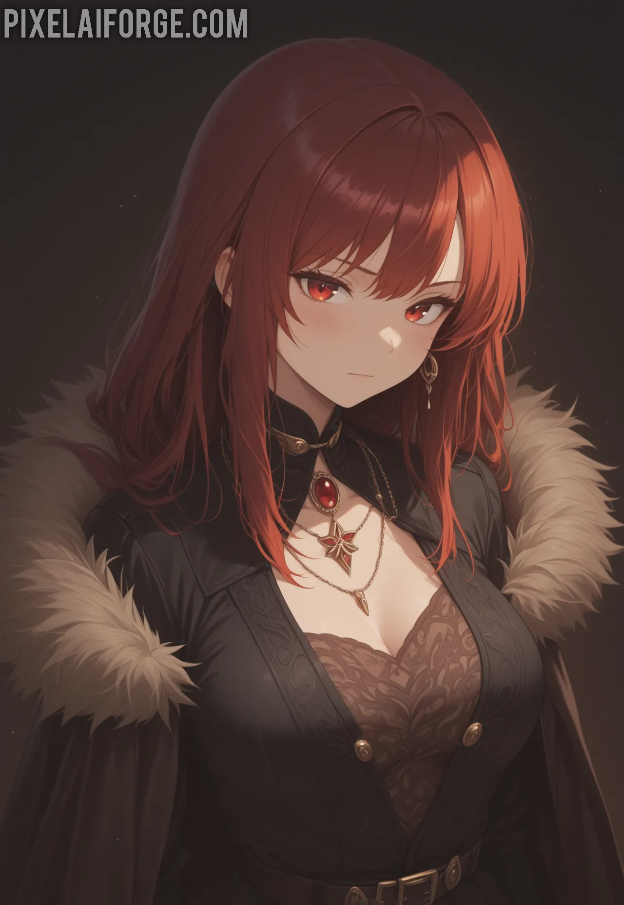 Arte ilustración increíble de Naruto Demon Slayer Hunter X Hunter Fan Service Senpai generado por IA