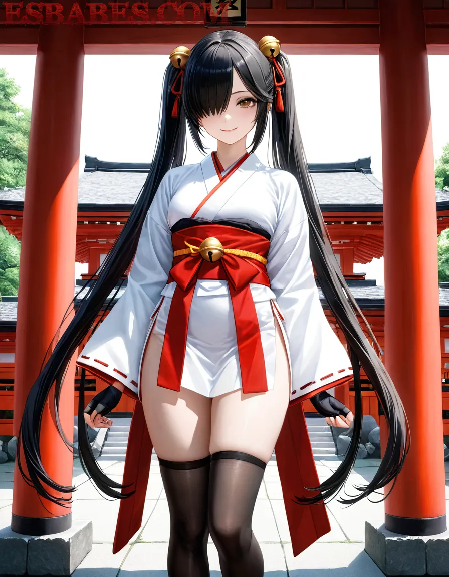 Arte ilustración increíble de Naruto Frieren Blue Box Catgirl Yandere generado por IA