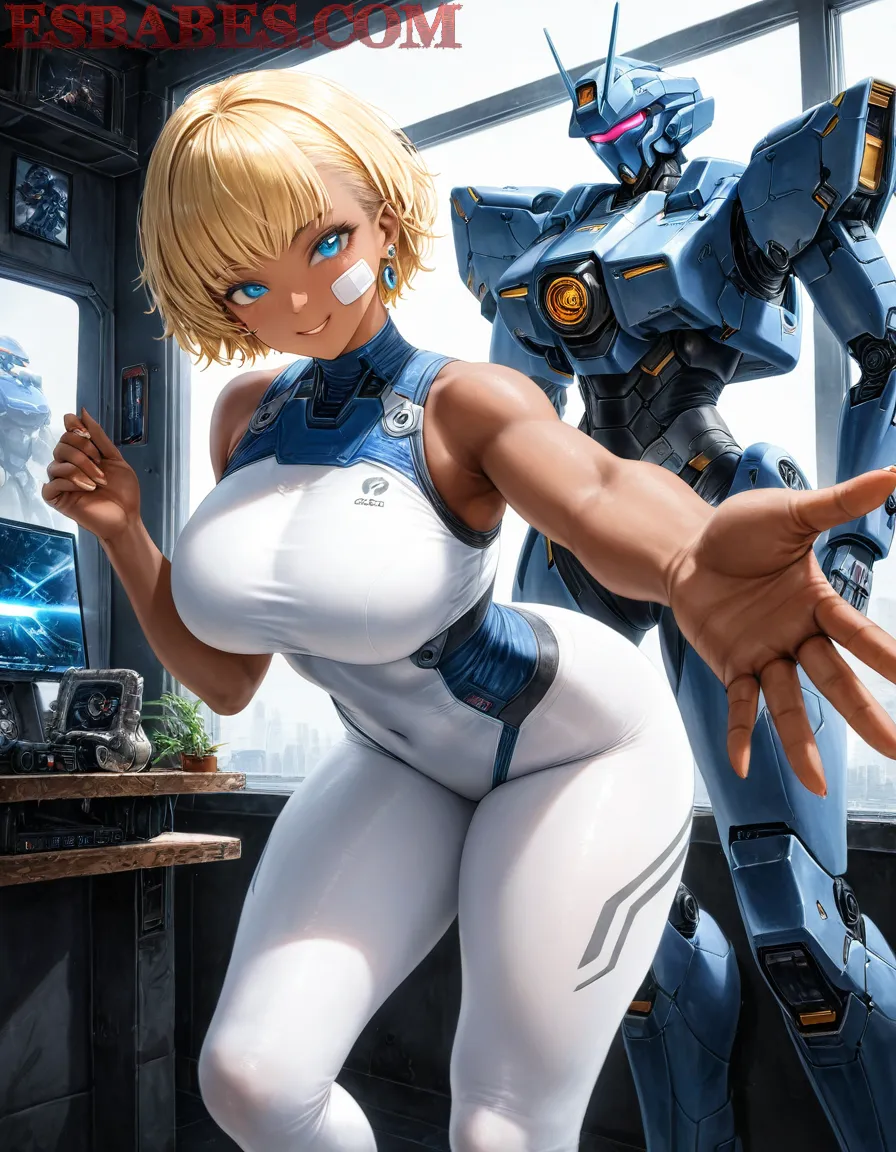 Arte ilustración increíble de Naruto Manga Anime Series Ecchi Erotic generado por IA