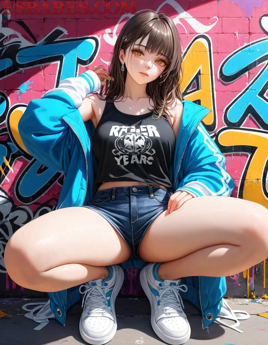 Arte ilustración increíble de Netflix Anime Amv Vinland Saga Bishoujo Shoujo Ai generado por IA