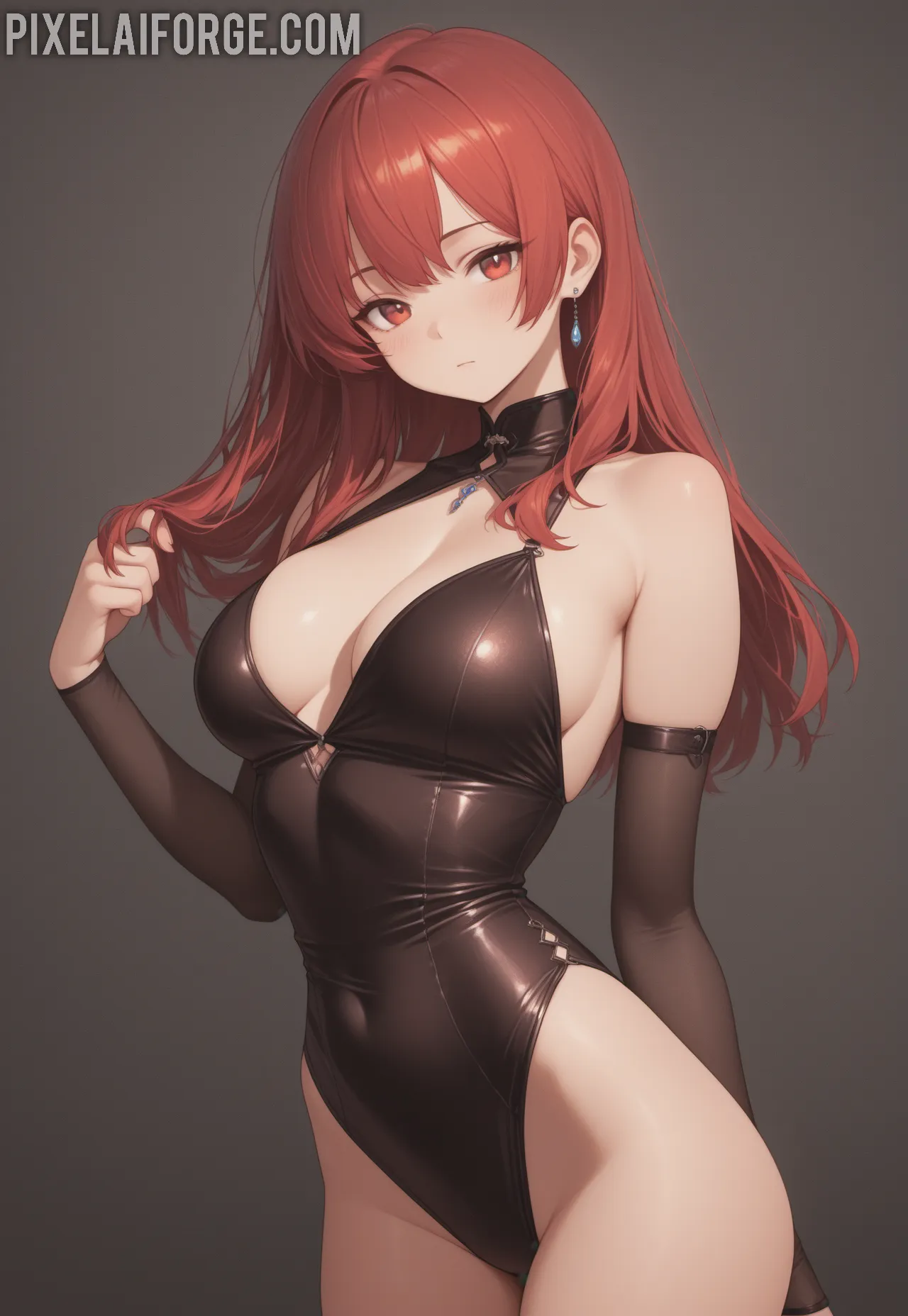 Arte ilustración increíble de Netflix Anime Anime Trailer Tokyo Revengers Haikyuu Eroge generado por IA